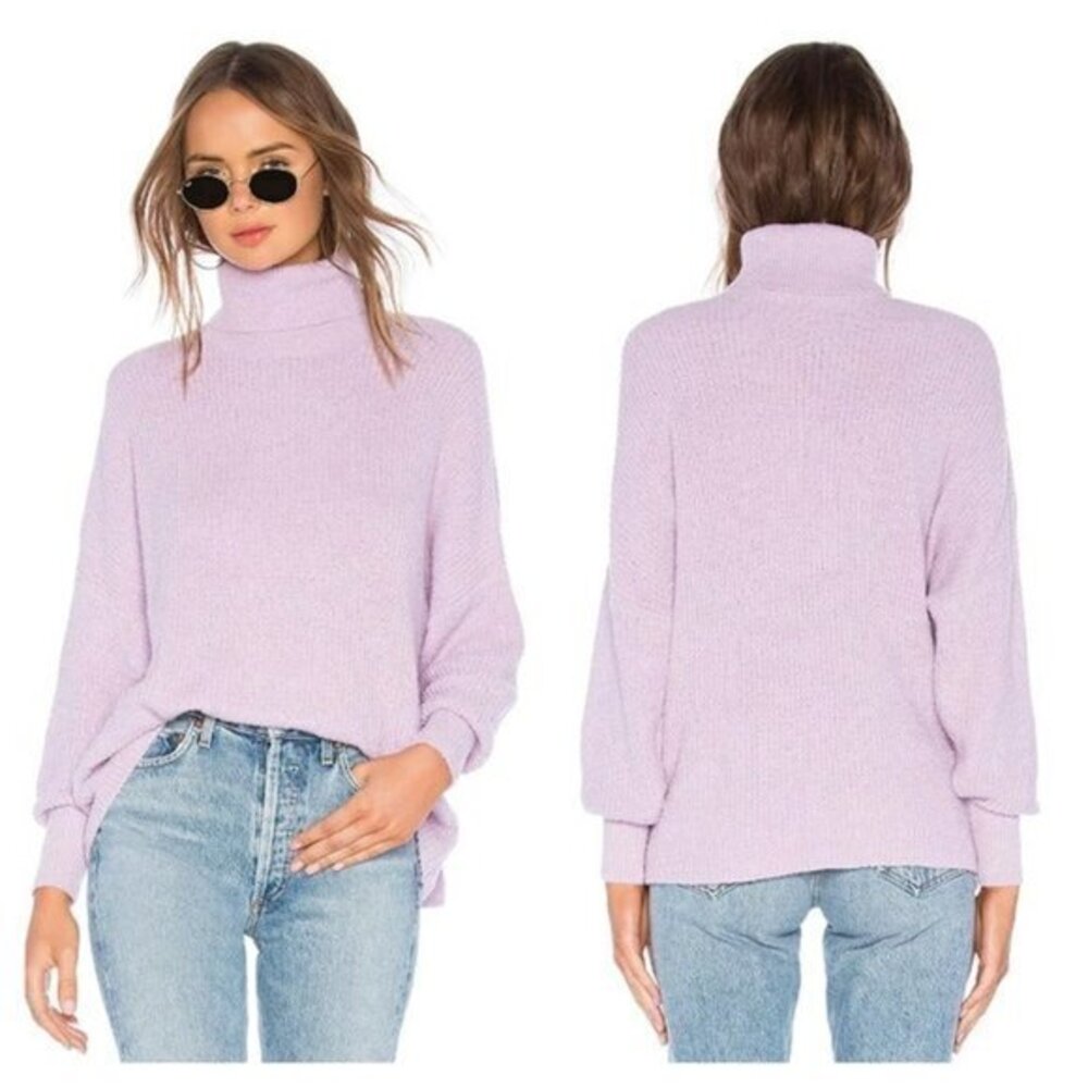 Lovers and Friends Jade Sweater - Bright Purple